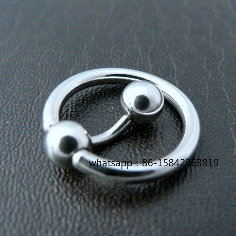 Body Jewelry Titanium - Anillo de ojo de caballo, anillo