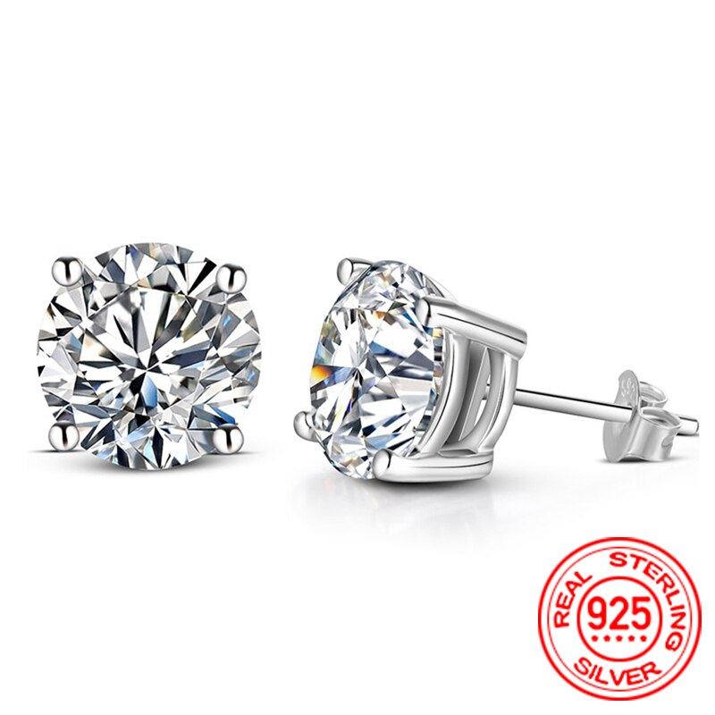 Body Jewelry Diamond - 0,5-2 quilates 8,0mm D Color Moissanite
