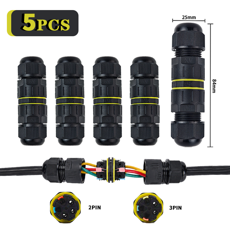 Threadless Push Pin - Conector de cable rápido impermeable IP68
