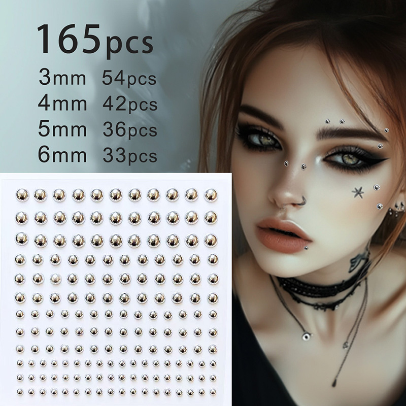 Body Jewelry Diamond - Pegatina de tatuaje de maquillaje de