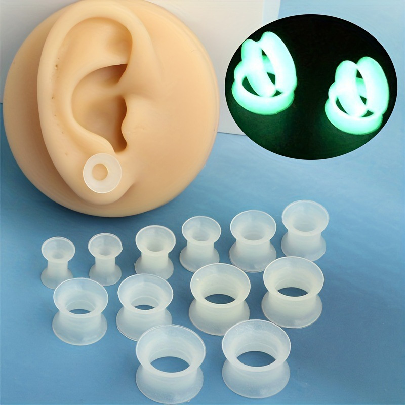 Body Jewelry Gauge Sizes - 2 piezas de tapones y túneles