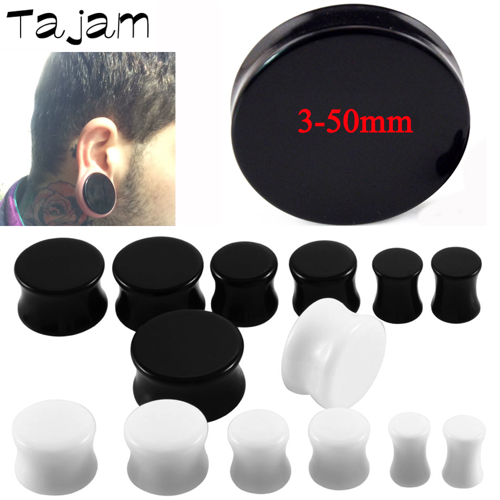 Body Jewelry Gauge Sizes - 1 par de 3mm-50mm tamaño grande
