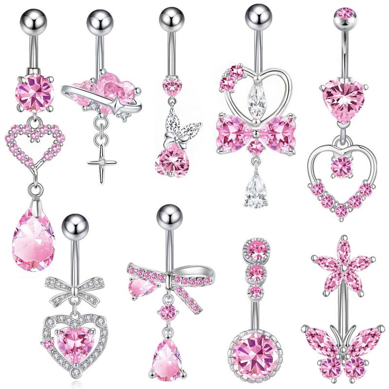Body Jewelry Hypoallergenic - Piercing de Ombligo Hipoalergénico de Acero