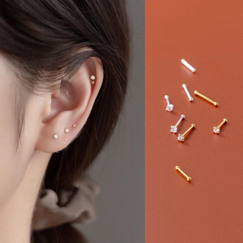 Body Jewelry Diamond - La Monada pendientes de diamantes falsos