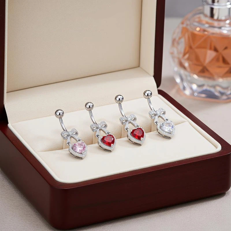 Body Jewelry Hypoallergenic - Anillos para Ombligo Hipoalergénicos de Acero