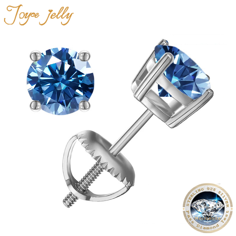 Body Jewelry Diamond - JoyceJelly-pendientes de plata de ley S925