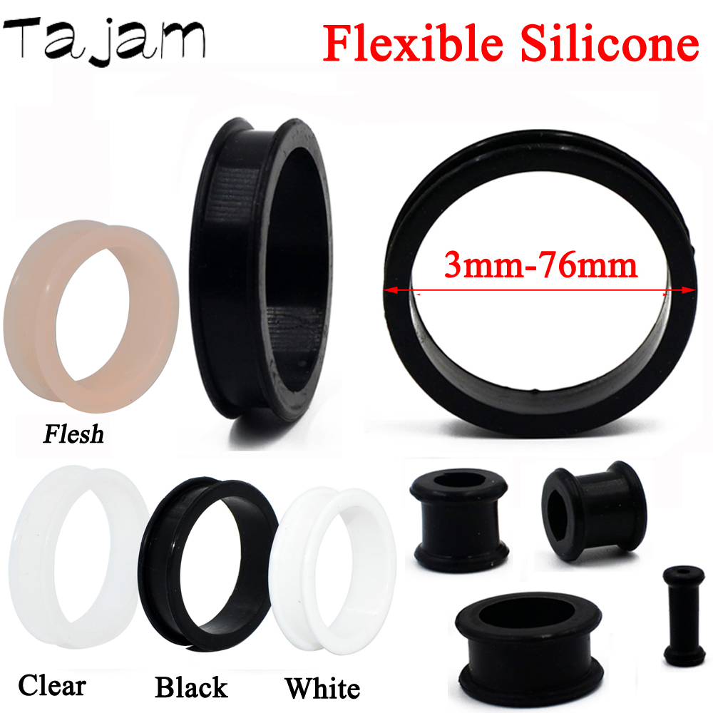 Body Jewelry Gauge Sizes - 1 par de tapones para túnel