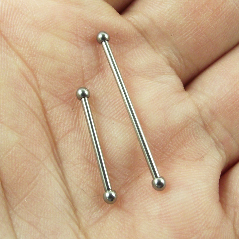 SaYao 2 piezas, 2mm, mini bola - Industrial Barbell Long reseña y precio
