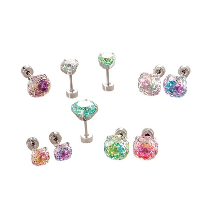 Pendientes de circonita cúbica - Body Jewelry Hypoallergenic reseña y precio