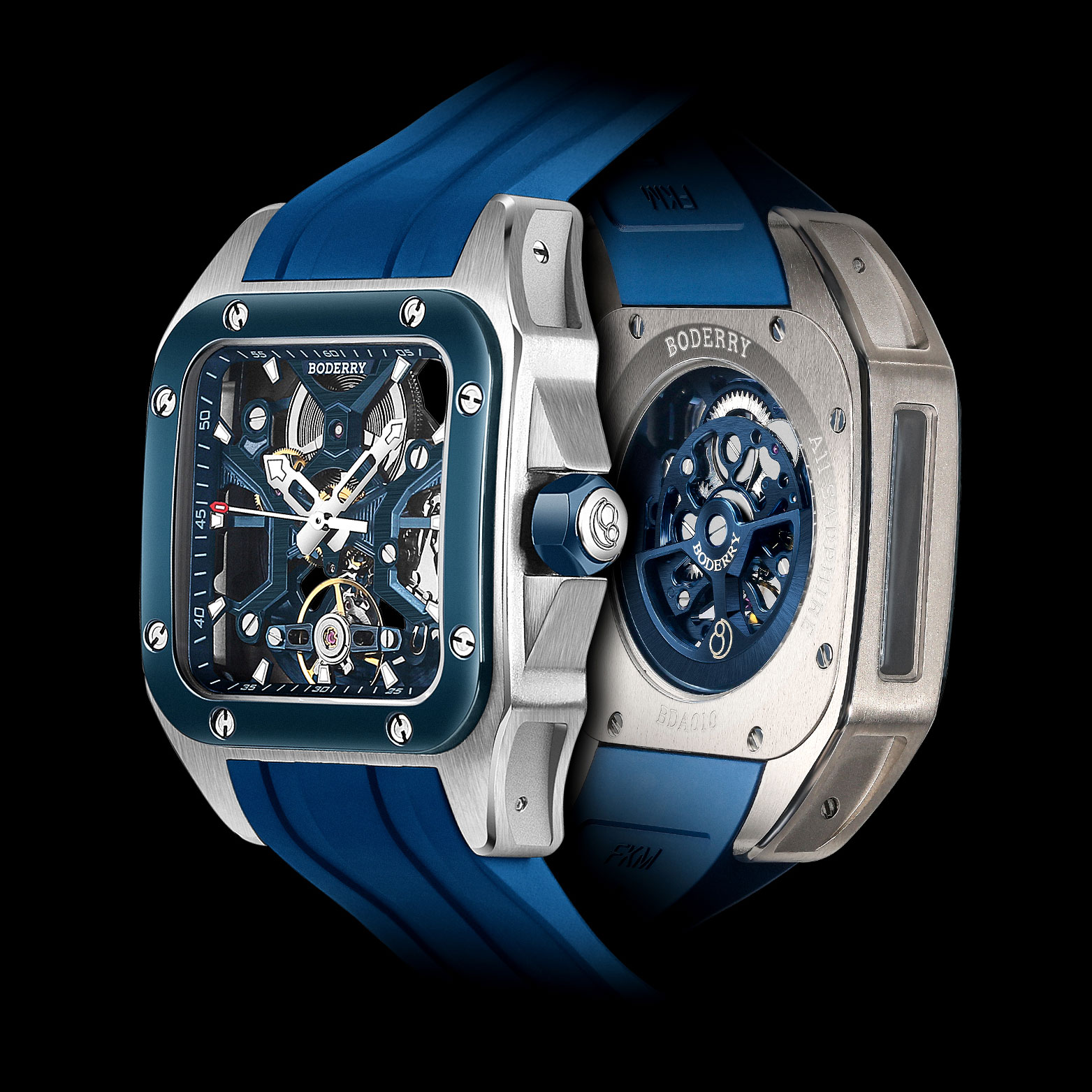 BODERRY-relojes de esqueleto p - Body Jewelry Titanium reseña y precio