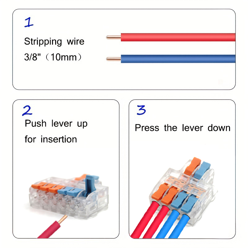 Conector de cable rápido Unive - Threadless Push Pin reseña y precio