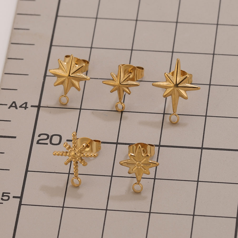 6 piezas de aretes de estrella - Body Jewelry Lot reseña y precio