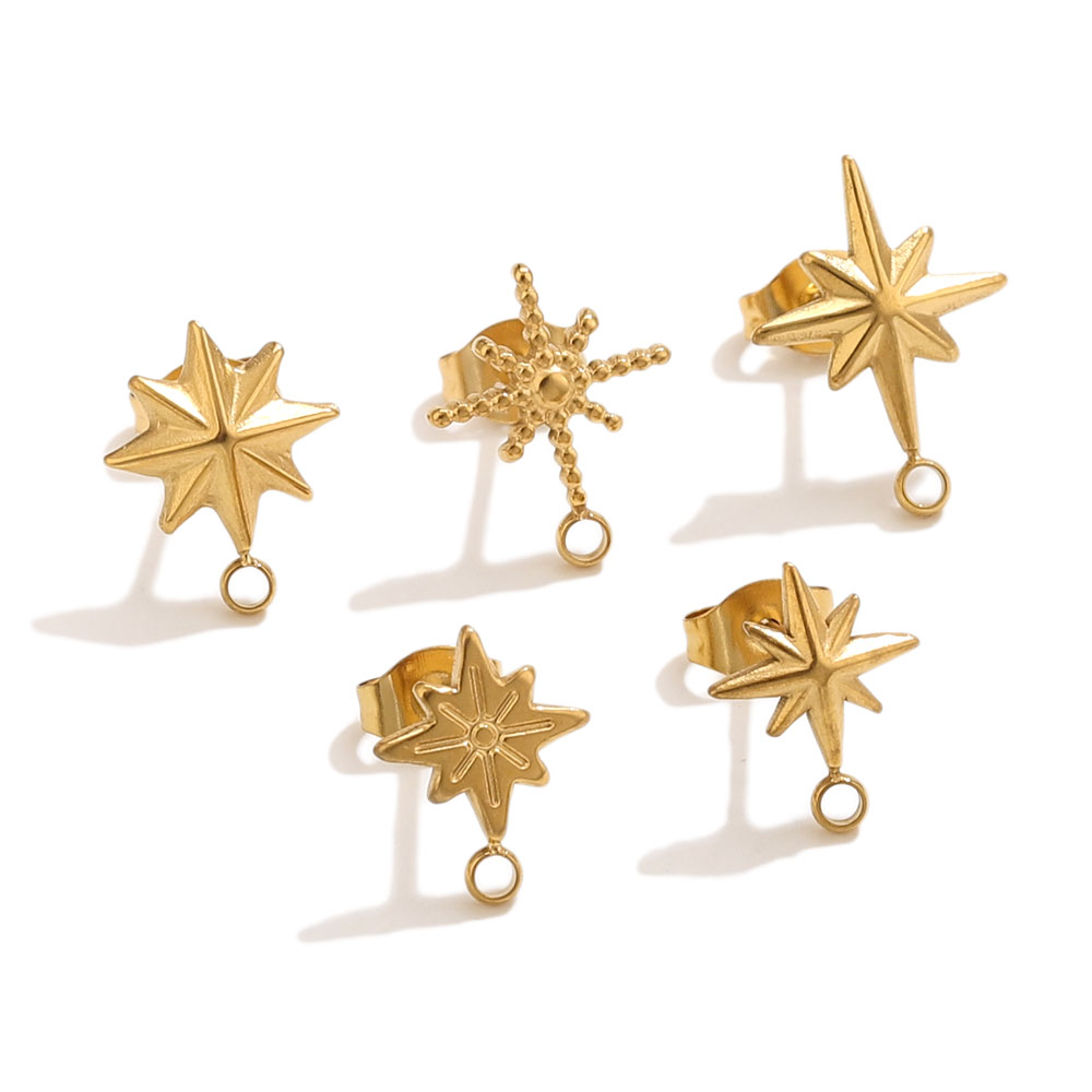 6 piezas de aretes de estrella - Body Jewelry Lot reseña y precio