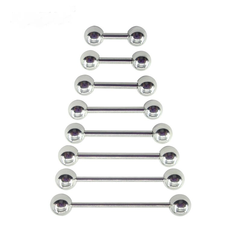 Piercing de acero inoxidable p - Industrial Barbell Long reseña y precio