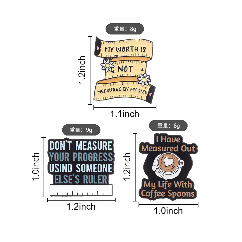 Pin de autoestima y positivida - Body Jewelry Measurements reseña y precio