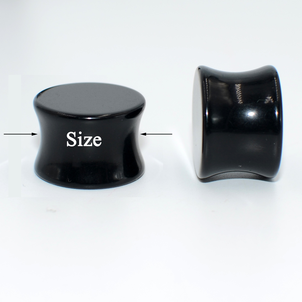 1 par de 3mm-50mm tamaño grand - Body Jewelry Gauge Sizes reseña y precio