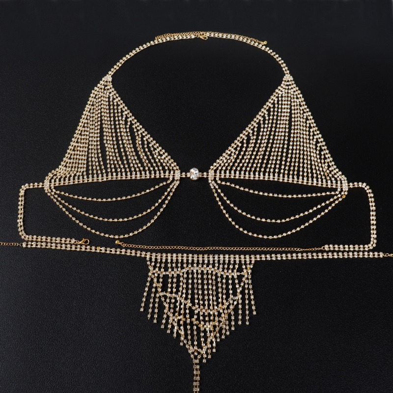 Cadena de Pecho con Diamantes  - Body Jewelry Diamond reseña y precio