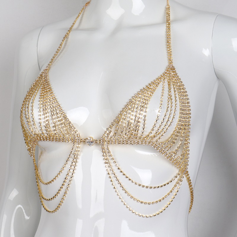 Cadena de Pecho con Diamantes  - Body Jewelry Diamond reseña y precio