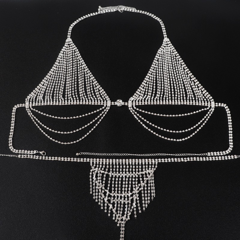 Cadena de Pecho con Diamantes  - Body Jewelry Diamond reseña y precio