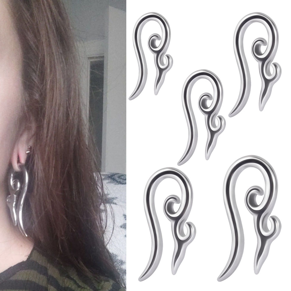 Par de pesas pesadas de acero  - Body Jewelry Gauge Sizes reseña y precio