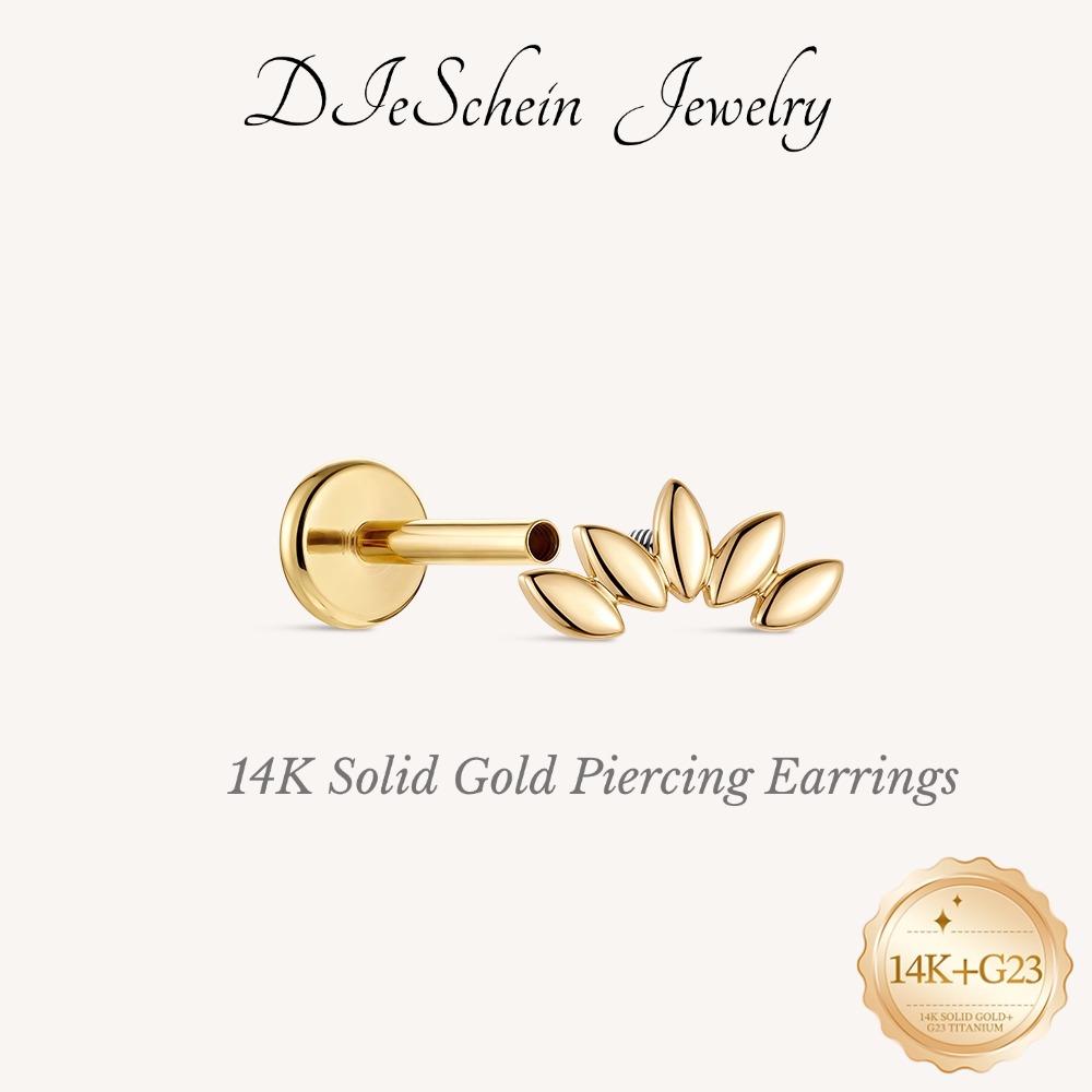 Pendientes DIeSchein de Oro Só - Body Jewelry Hypoallergenic reseña y precio