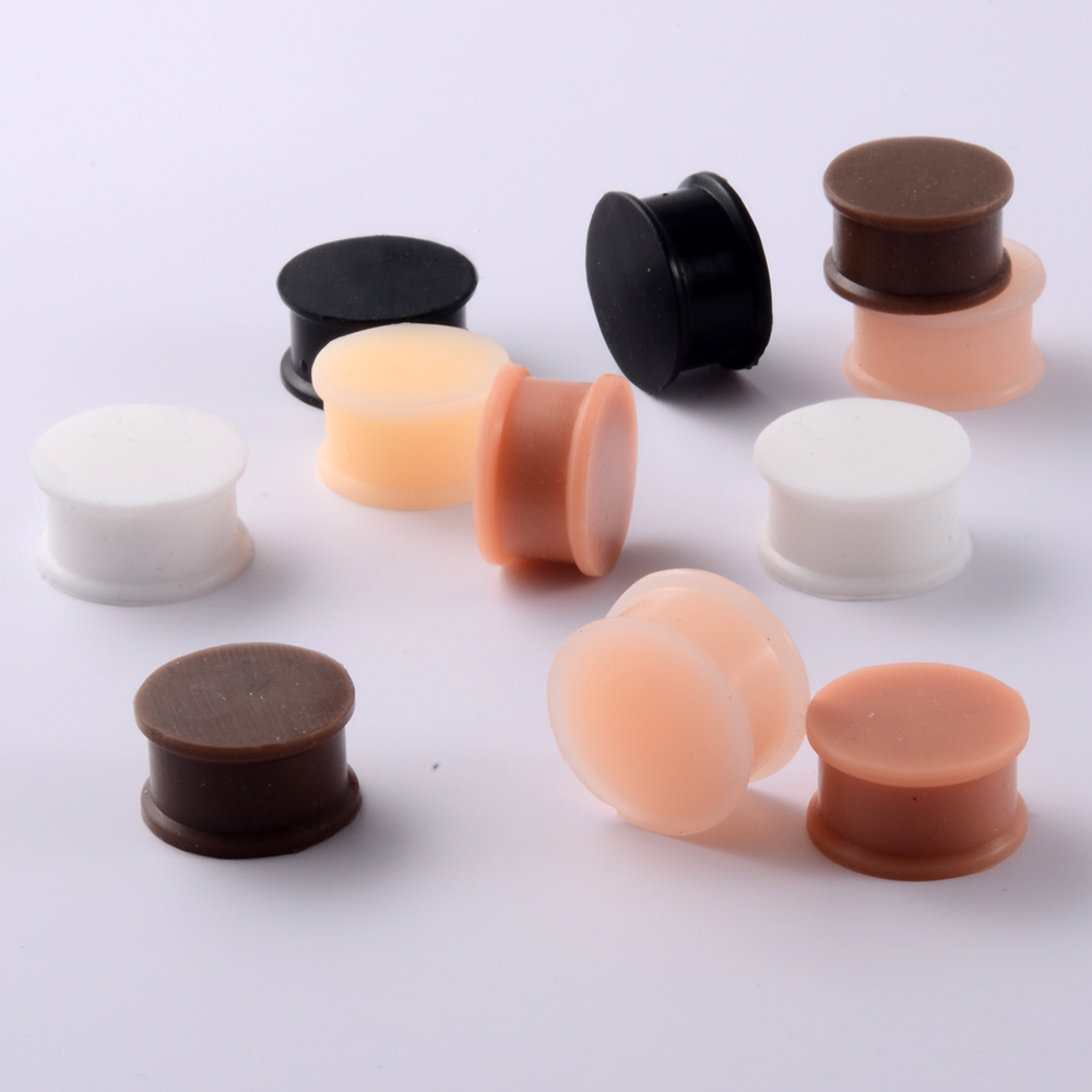 1 par de tapones acampanados d - Body Jewelry Gauge Sizes reseña y precio