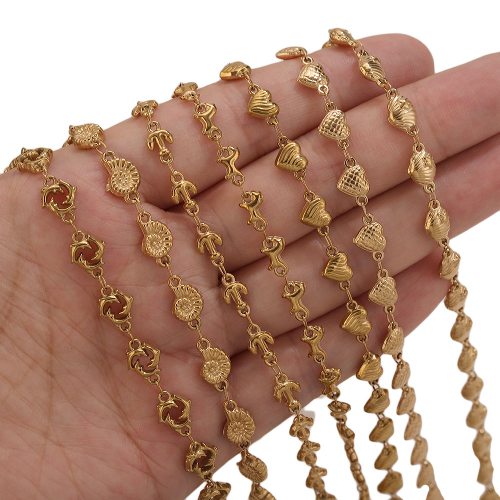 Cadenas de Eslabones de Acero  - Body Jewelry Gold reseña y precio