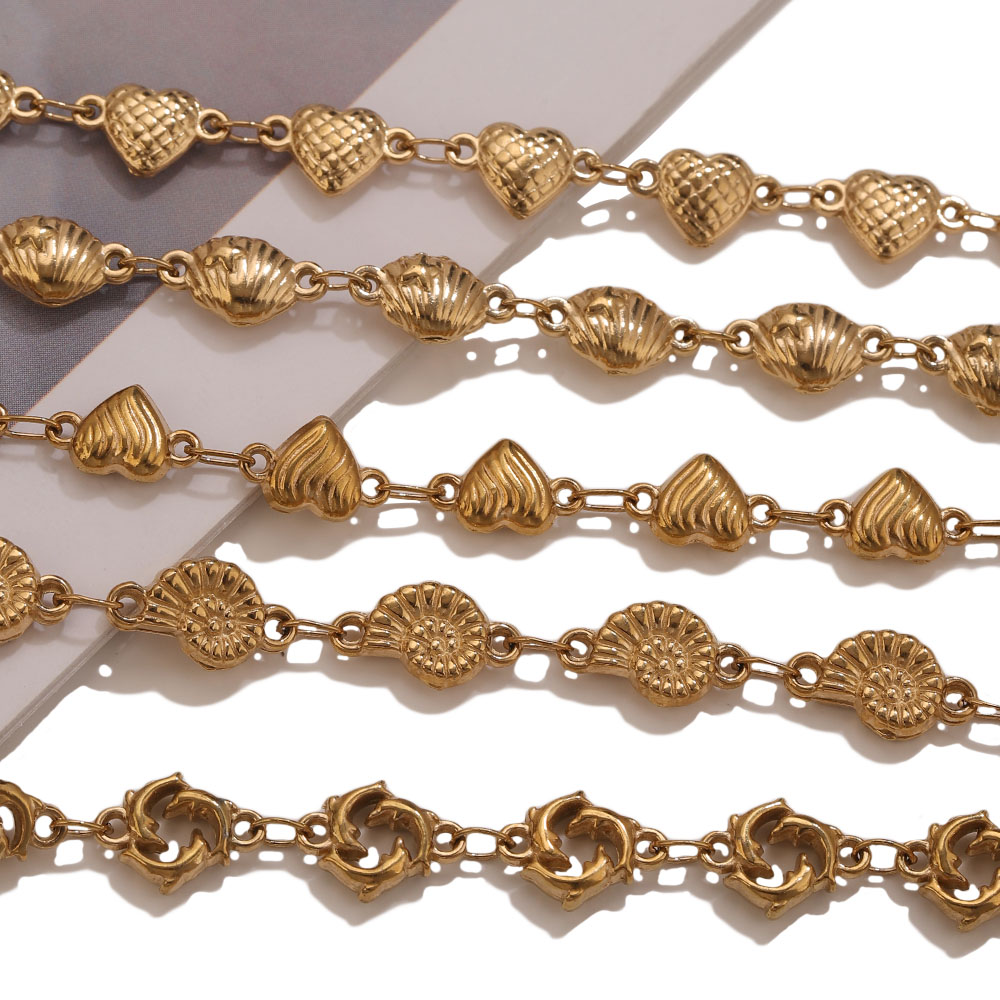 Cadenas de Eslabones de Acero  - Body Jewelry Gold reseña y precio