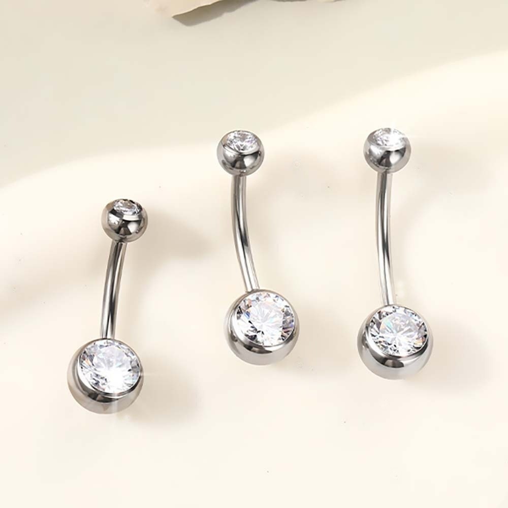 Anillos de ombligo de Material - Body Jewelry Titanium reseña y precio