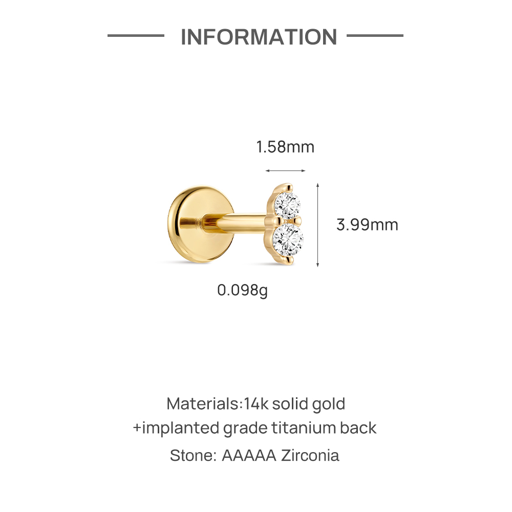 CANNER 1PC Pendiente de titani - Body Jewelry Titanium reseña y precio