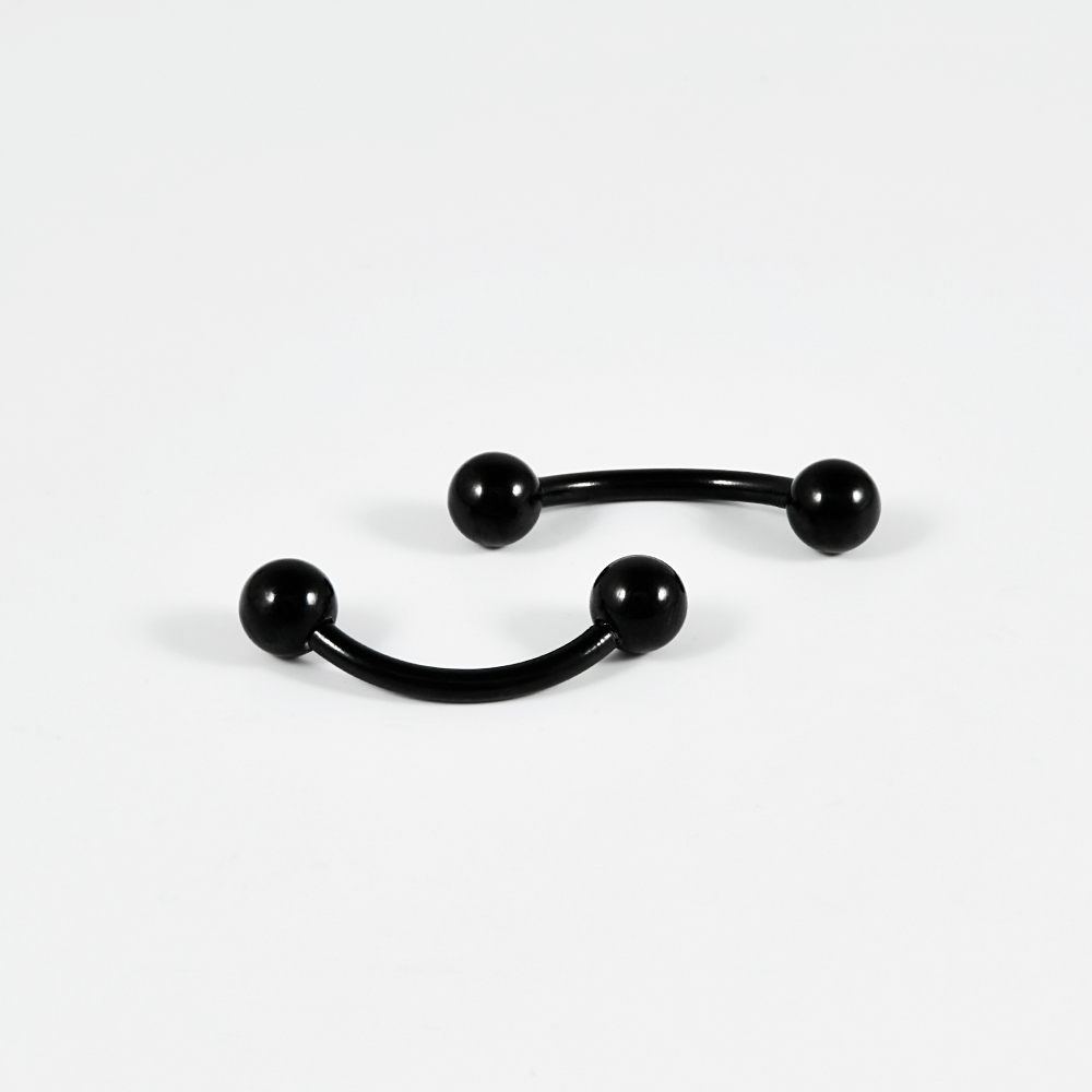 Mancuerna de acero inoxidable  - Body Jewelry Gauge Sizes reseña y precio