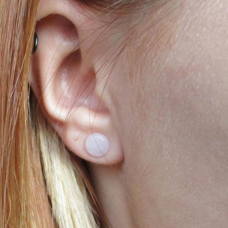 Expansor de piedra orgánica de - Body Jewelry Gauge Sizes reseña y precio