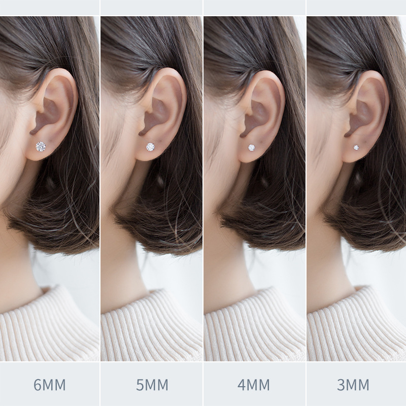 Pendientes de Plata de Ley S92 - Body Jewelry Diamond reseña y precio