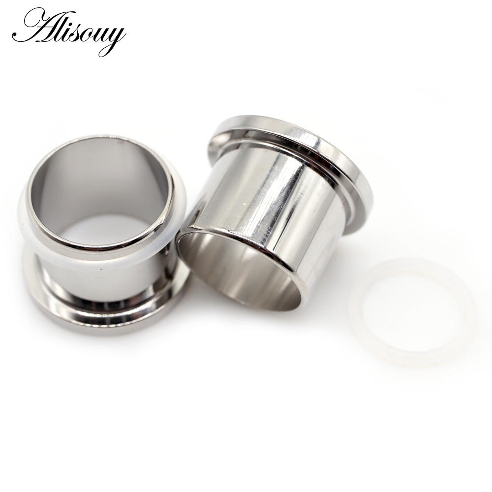 Alisouy 2 piezas 10.5mm-25mm T - Body Jewelry Gauge Sizes reseña y precio