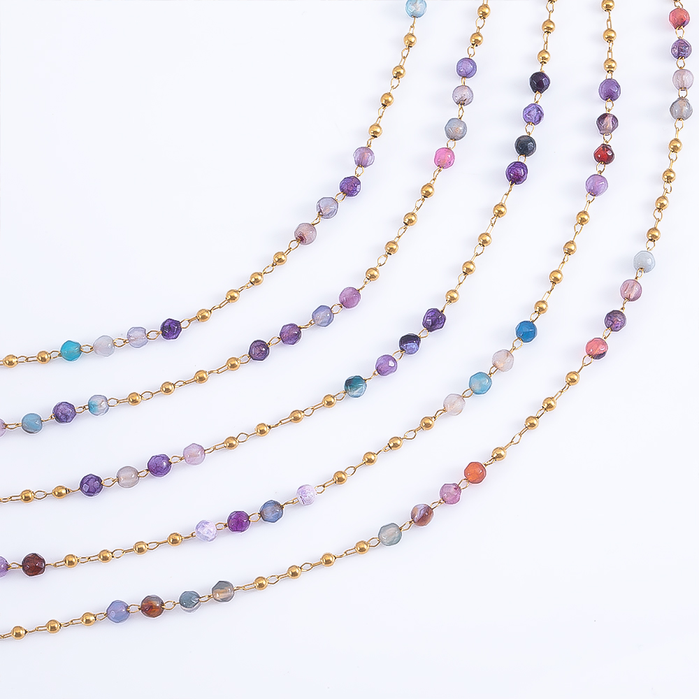 Cadena de cuentas de cristal t - Body Jewellery reseña y precio