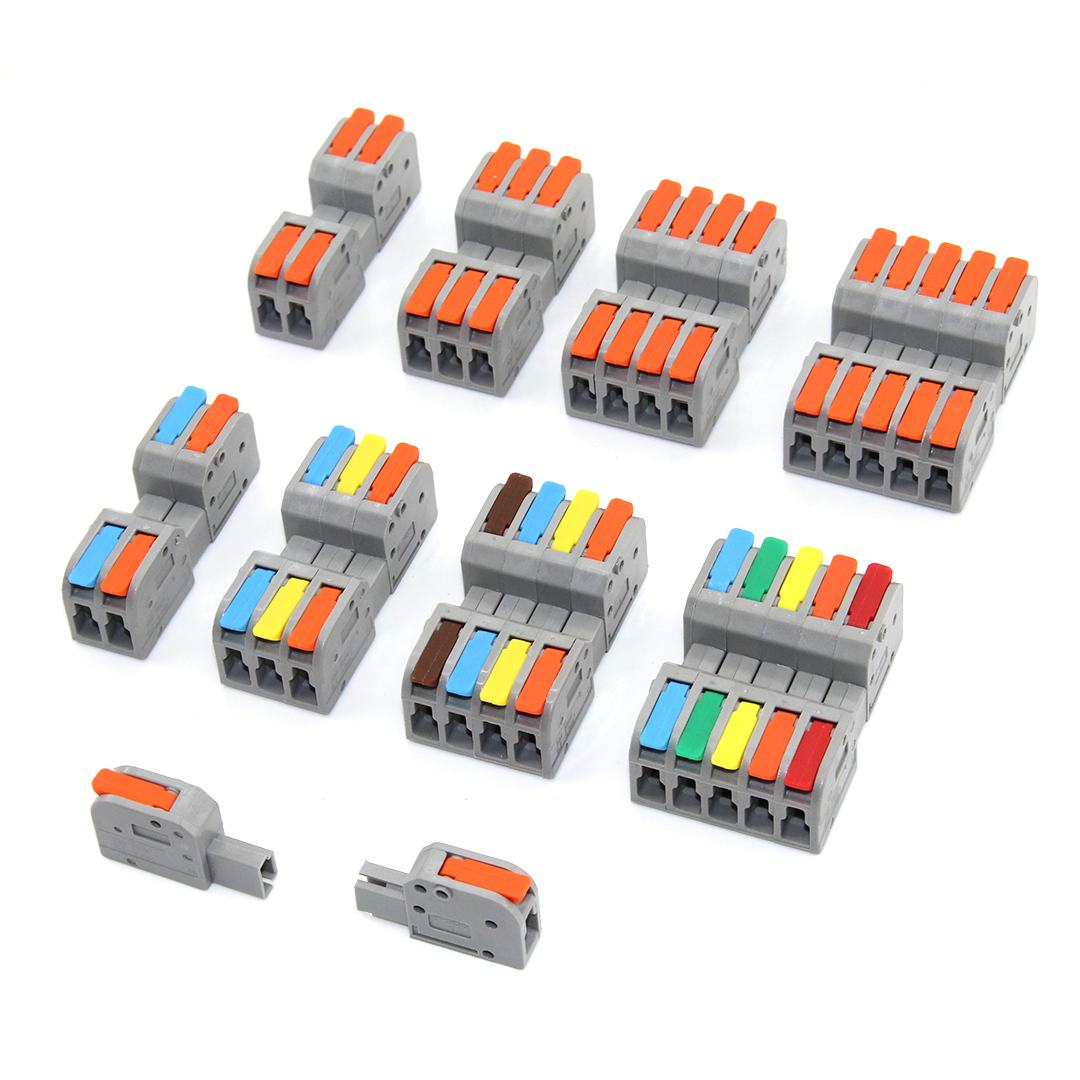 Conector de cableado rápido mú - Threadless Push Pin reseña y precio