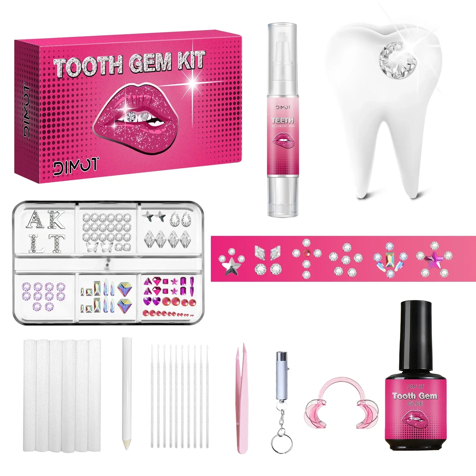 Kit de gemas de dientes DIY co - Body Jewellery reseña y precio