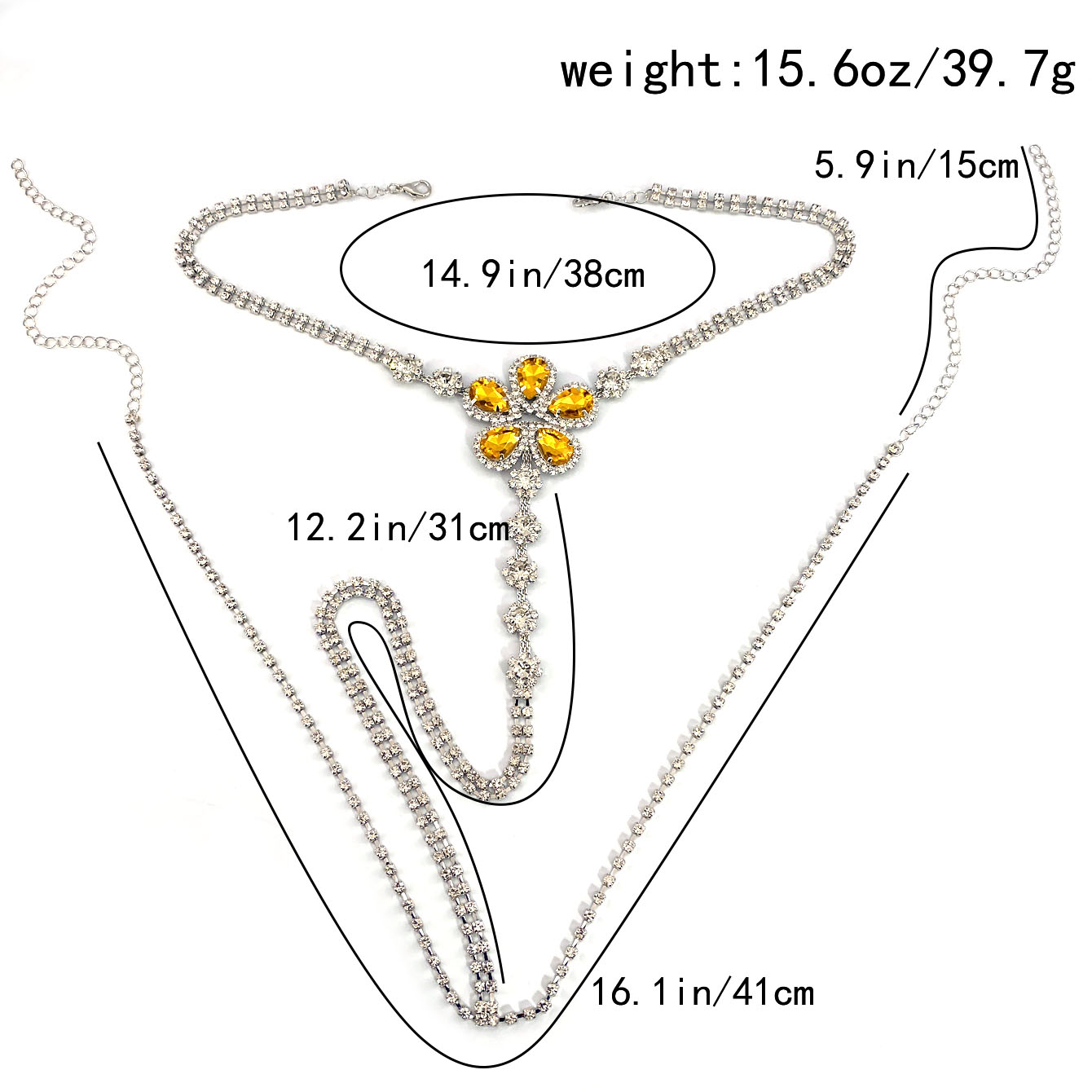 Conjunto de Tanga de diamantes - Body Jewelry Lot reseña y precio