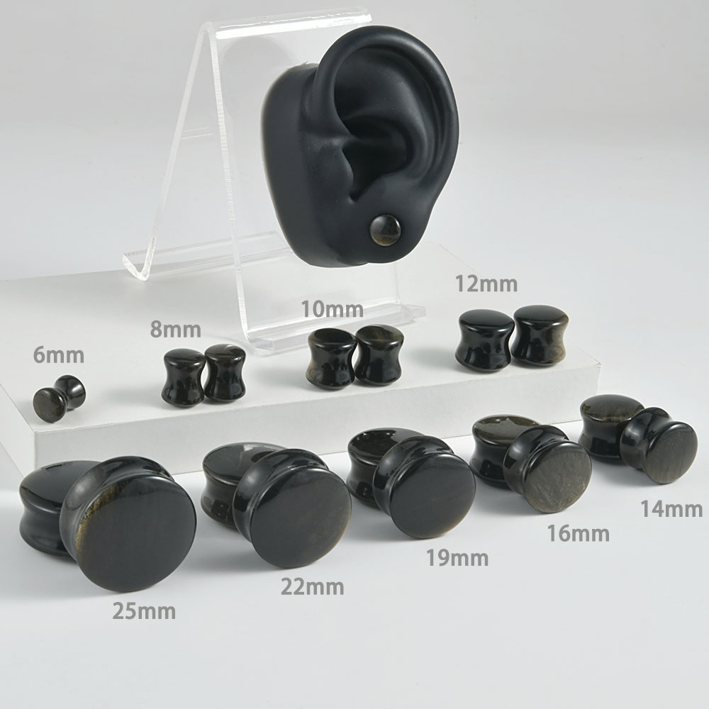 Tapones de doble llamarada de  - Body Jewelry Gauge Sizes reseña y precio