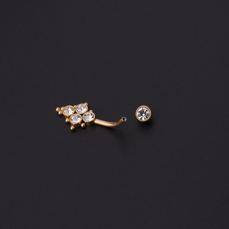 Anillos de Ombligo de Zirconia - Body Jewelry Titanium reseña y precio