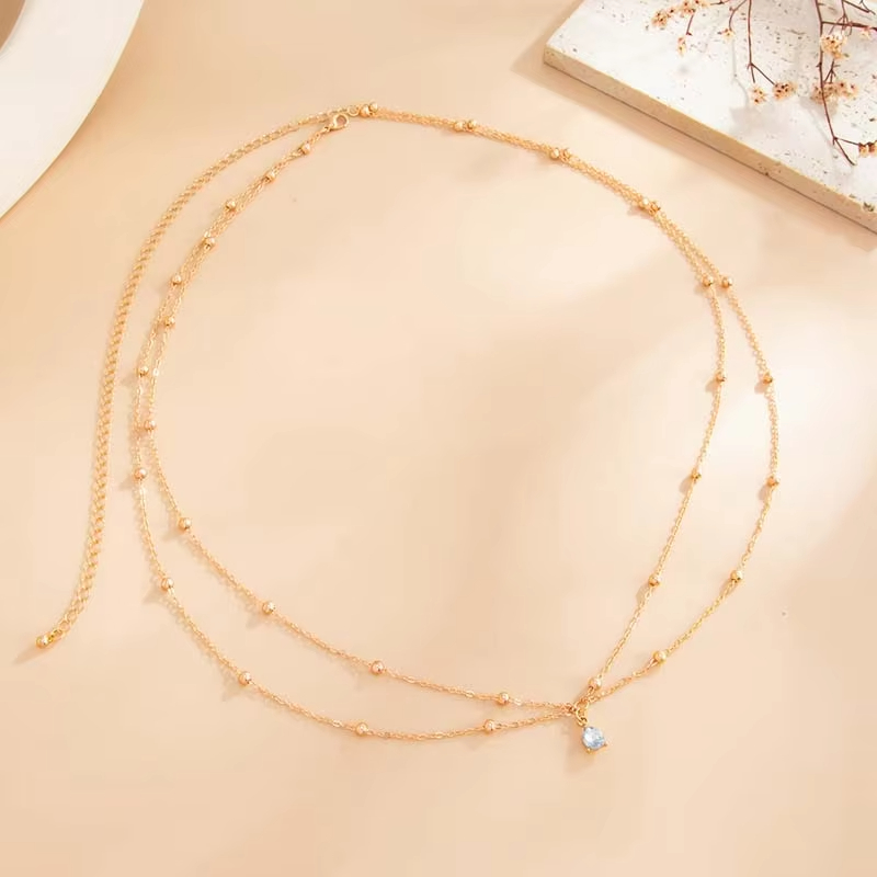 Cadena de Cintura de Doble Cap - Body Jewelry Gold reseña y precio
