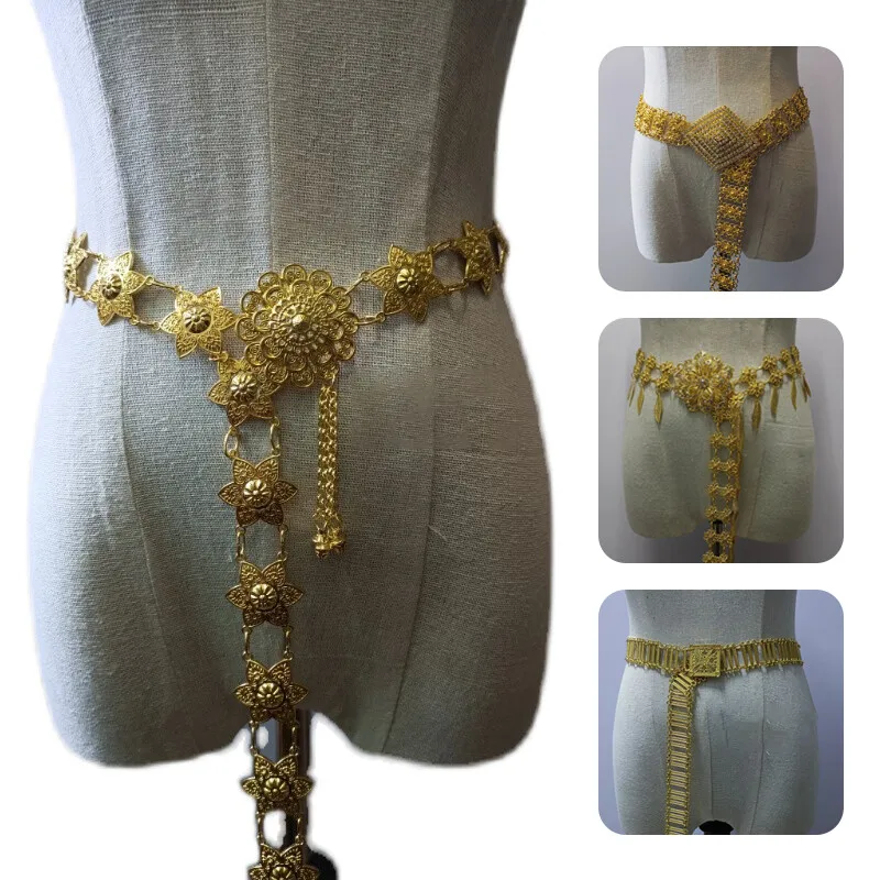 Cadena de cintura de Metal par - Body Jewelry Gold reseña y precio
