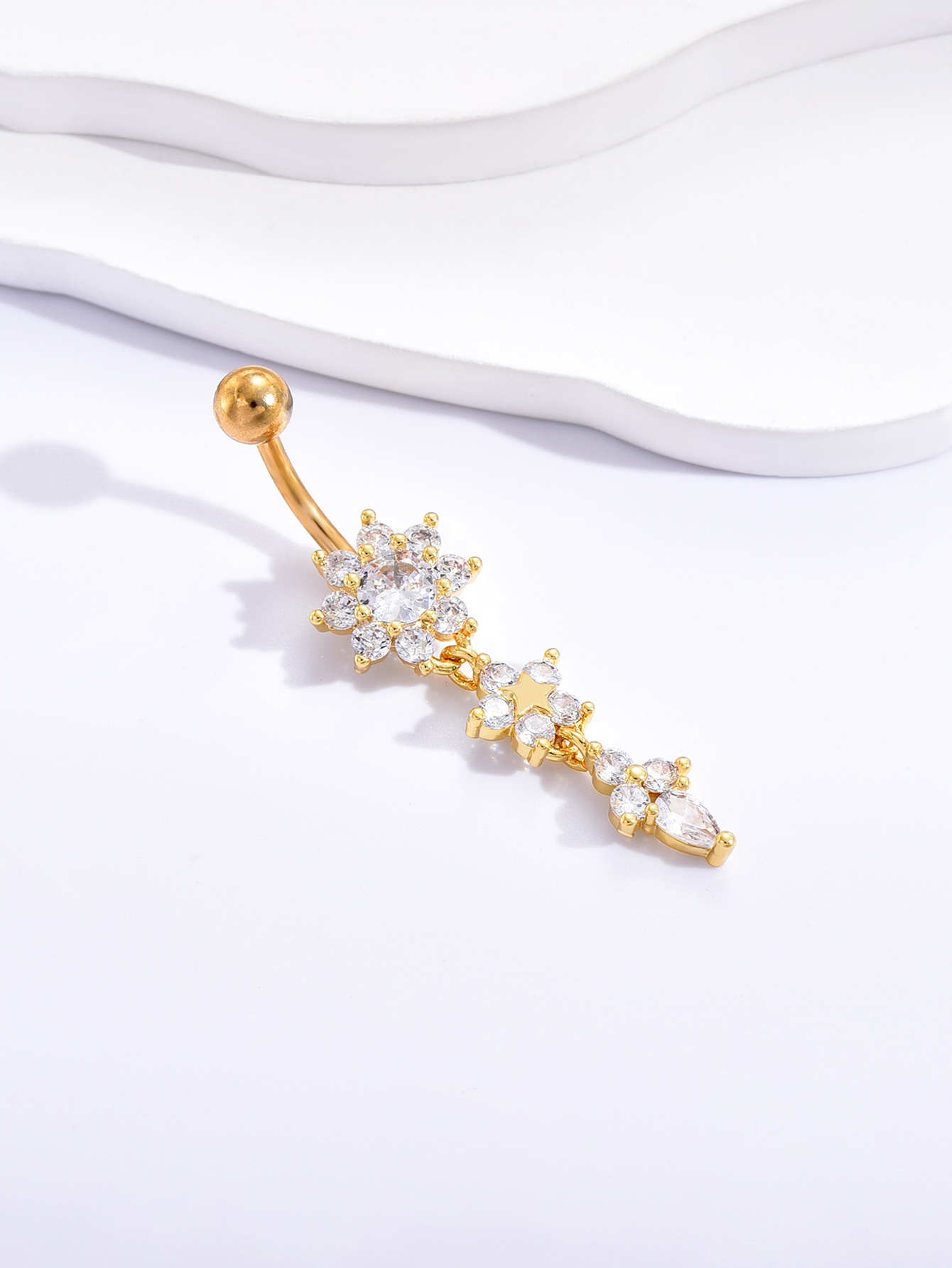 Uñas de ombligo largas de líne - Body Jewelry Europe reseña y precio