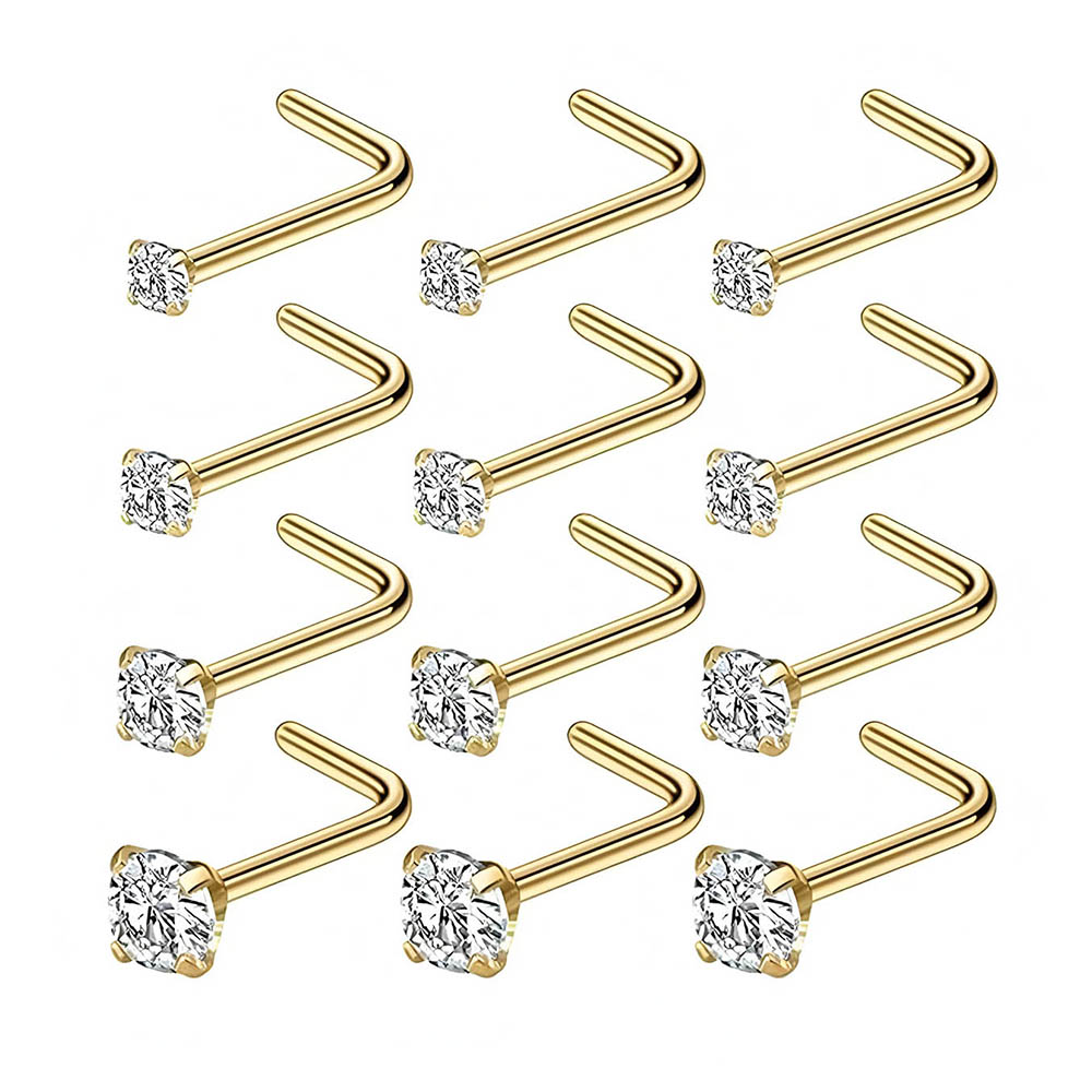 Juego completo de 12 piezas de - Body Jewelry Diamond reseña y precio