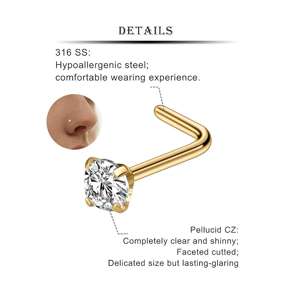 Juego completo de 12 piezas de - Body Jewelry Diamond reseña y precio